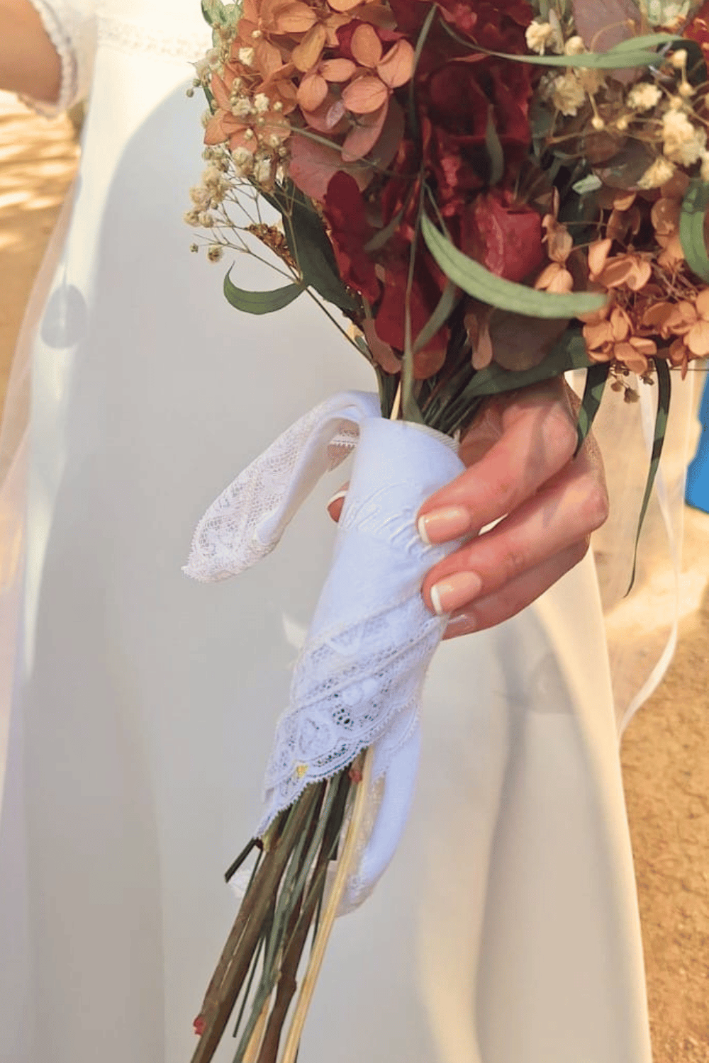 Pañuelo ramo novia