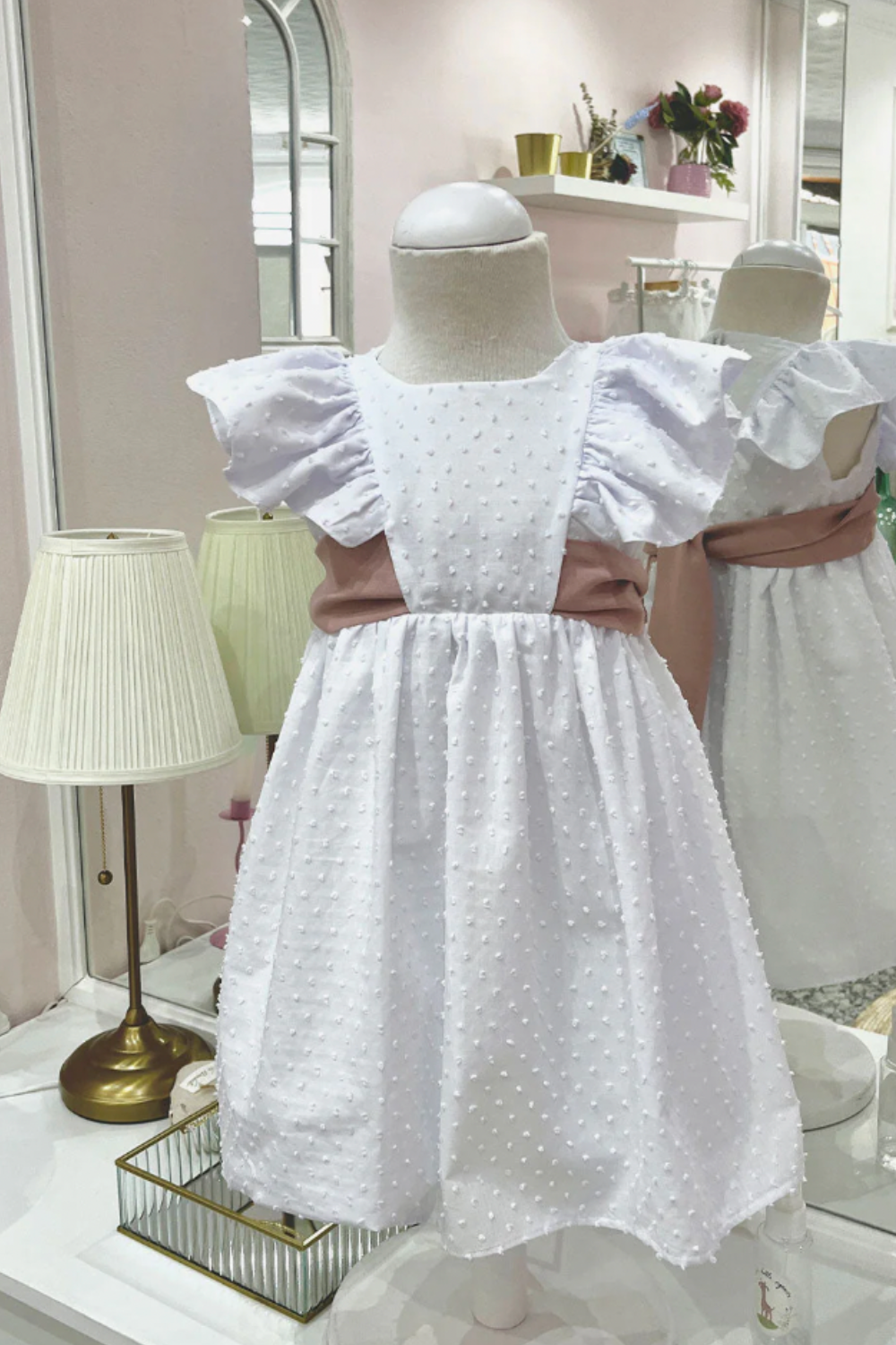 Vestido Plumeti ceremonia