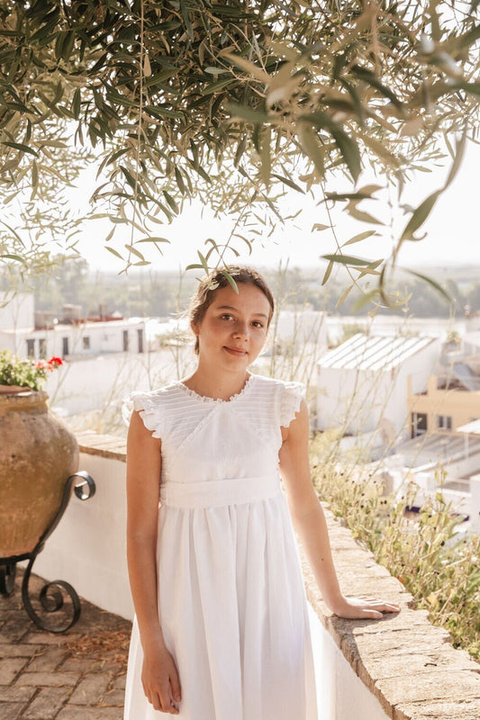 Vestido Comunión Oliva