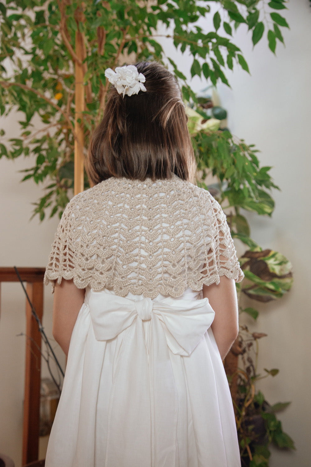 Mañanita crochet lucero